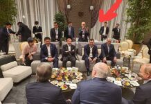 Садыр Жапаровдун уулу Руслан Жапаров да саммитке барган, – сүрөт