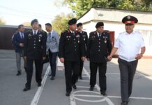 Түркиянын Ички иштер министрлигинин Жандармения жана жээк күзөтү Академиясынын делегациясы келишти