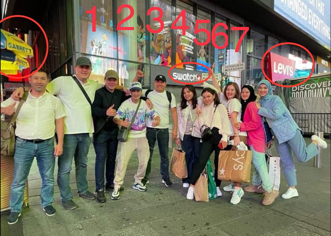 WhatsApp Image 2022 09 20 at 21.07.30 Фактчек: На фотографии с шоппинга в США сотрудники Администрации президента КР