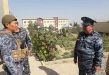 Адылбек Бийбосунов Лейлек райондук милициясына бир катар тапшырмаларды берди