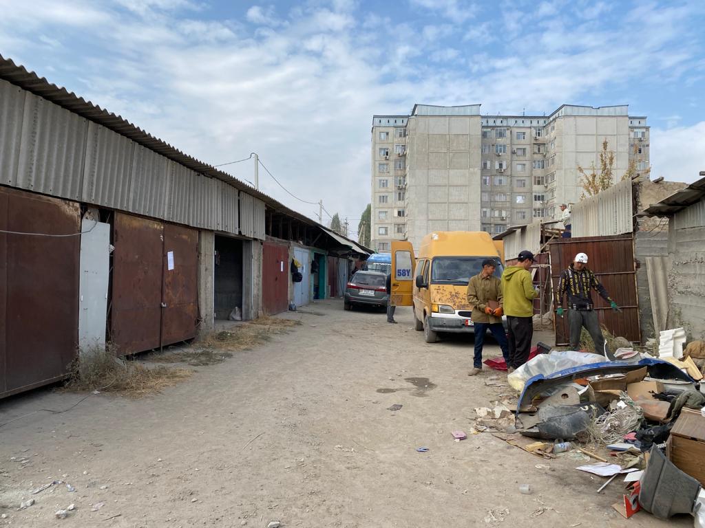 WhatsApp Image 2022 09 30 at 14.30.23 1 Мэрия сносит гаражи в микрорайоне «Учкун». Суд признал их незаконными