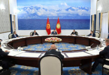 Садыр Жапаров принял министров внутренних дел стран СНГ