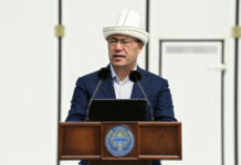 Садыр Жапаров Чек ара кызматынын учкучсуз учуучу аппараттарынын базасын ачты