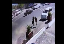 В Кемине бусик на «зебре» насмерть сбил пешехода. ВИДЕО