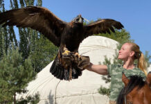 Валентина Шевченко снова прилетела на Иссык-Куль. ВИДЕО