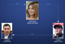 Садыр Жапаровдун карындашы Перизат Жапарова президенттик администрацияда иштеп жатат