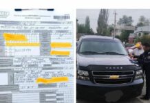 Унаасын арты менен айдаган айдоочуга айып пул салынды