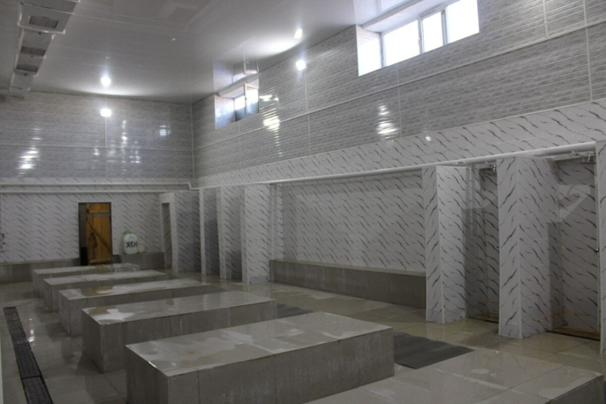 photo1662534774 10 В Бишкеке после ремонта открылась муниципальная баня №5. Фото