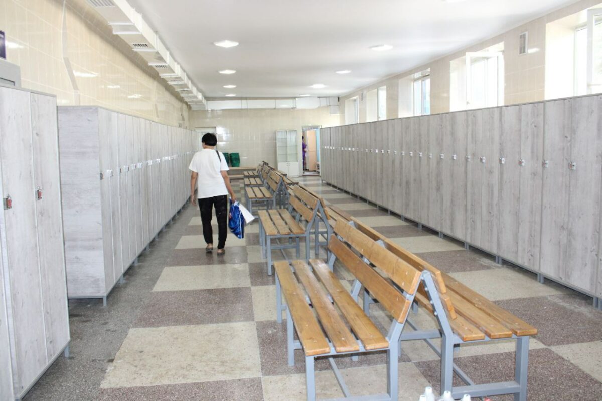 photo1662534774 8 В Бишкеке после ремонта открылась муниципальная баня №5. Фото