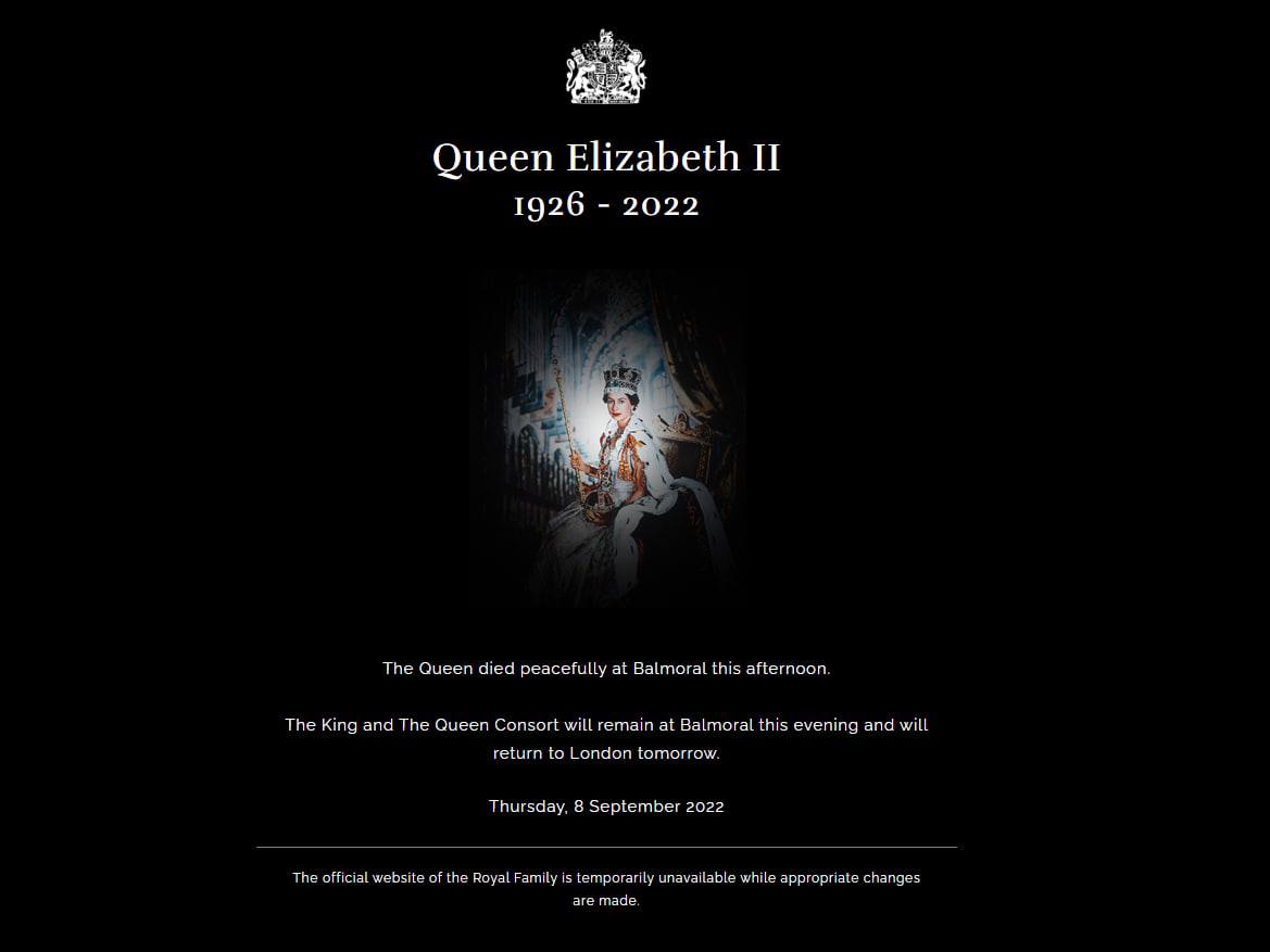 photo 2022 09 09 00 03 46 Скончалась королева Великобритании Елизавета II 