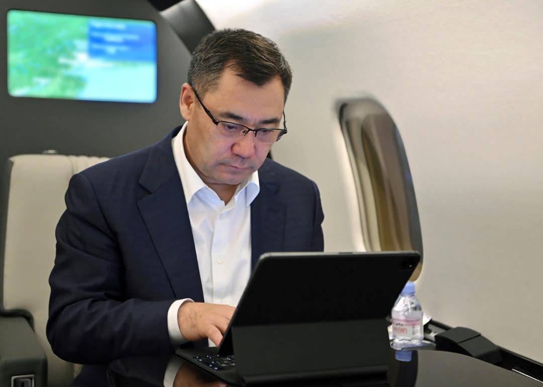 whatsapp image 2022 09 22 at 11 56 19 2 Султанбаев: Президент Жапаров полетел в США на бизнес-джете Bombardier бесплатно