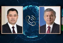 Жапаров менен Мирзиёев чек арадагы кырдаалды талкуулады