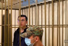 19-летнего активиста Ырыскелди Жекшеналиева оставили под стражей