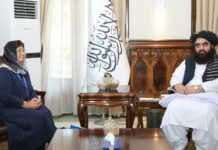 Роза Отунбаева встретилась с главой МИД Афганистана