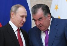 Путин наградил Рахмона орденом «За заслуги перед Отечеством» III степени