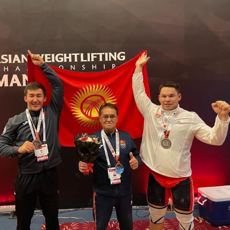 35454686 6978 4989 bfc7 a70ea8868814 Тяжелоатлет Бекдоолот Расулбеков стал серебряным призером чемпионата Азии