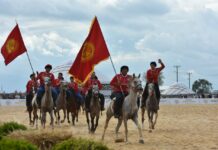 Сборная Кыргызстана по кок-бору стала победителем на Всемирных играх кочевников