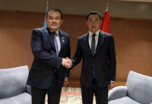 Азамат Жаманкулов Түрк тилдүү мамлекеттердин кызматташтык кеңешинин башкы катчысы менен жолукту