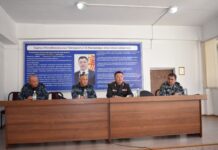 ИИМдин Атайын багыттагы полкунда 9 айдын жыйынтыгы боюнча ыкчам кеңешме өткөрүлдү