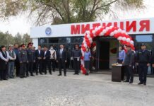 Ноокенде милициянын 3 имараты жана спорт аянтчасы ачылды