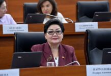 Надира Нарматова предложила наградить медиков, принявших роды у матери 7-миллионного кыргызстанца