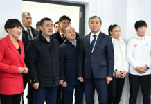 В Бишкеке открыли спортивный зал сборной КР по женской борьбе. ФОТО