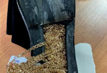 Зер буюмдарын бут кийимдердин таманынын кесилген оюктарына катып, өлкөгө алып кирүүгө аракет кылгандар кармалды