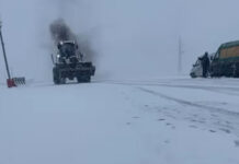 На перевале Тоо Ашуу ввели ограничения, пропускают только «переобутые» авто