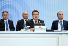 Садыр Жапаров: Обеспечение безопасности в регионе должно оставаться приоритетной задачей СВМДА