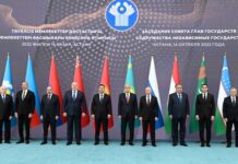 Садыр Жапаров прибыл в Конгресс-центр Астаны для участия в заседании Совета глав государств СНГ