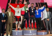 Тяжелоатлет Бекдоолот Расулбеков стал серебряным призером чемпионата Азии