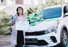 Салык чек: Таластык үй кожейке KIA Rio унаасын утуп алды