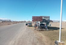 В Нарынской области установили дорожные указатели для туристов