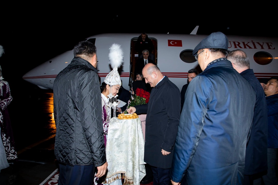 55 В Кыргызстан прибыл министр внутренних дел Турции