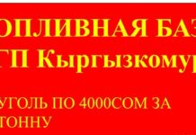 В Бишкеке в четырех пунктах можно купить уголь по 4 тыс. за тонну. Адреса