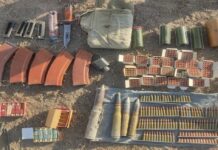 Чүй облусунда көп сандагы сакталган ок-дары табылды