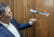 «Теперь и «Аксунгур» тоже наш!» — Ташиев опубликовал фото с макетом беспилотника