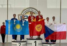 Кыргызстанки стали чемпионками мира по воздушной акробатике