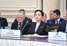 Өзбекстанда парламент төрайымынын Матвиенконун алдында айткан сөздөрү сынга алынды