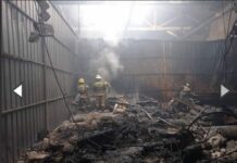 Бишкекте эмерек ишканасы өрттөндү