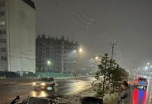 Бишкекте унаа оодарылды