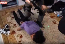 Появилось видео задержания женщины, подозреваемой в совершении теракта в Стамбуле