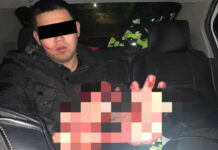 Бишкекчанин разбил окна чужого авто и снял номера с еще пяти других машин