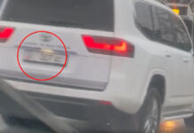 Джип Камчыбека Ташиева снова нарушил ПДД — видео