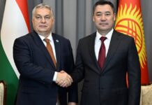 Садыр Жапаров в Самарканде встретился с премьер-министром Венгрии