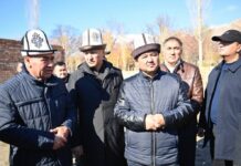 Нурлан Шакиев Баткенге иш сапары менен барды