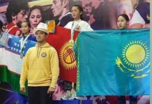 Кыргызстанка заняла первое место на Кубке Азии по армрестлингу