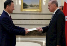 Элчи Казакбаев Режеп Тайып Эрдоганга ишеним грамотасын тапшырды