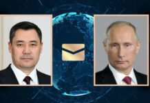 Путин, Токаев жана Мирзиёев кыргыз эли менен Жапаровду Жаңы жылы менен куттуктады