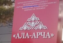 «Ала-Арча» резиденциясынын аталышындагы каталар, – сүрөт
